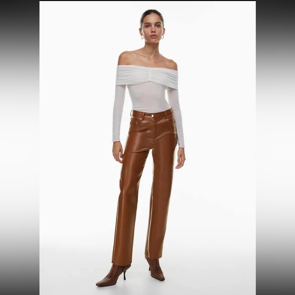 Wilfred Melina pant in this beautiful cognac colour in size 8 tall length